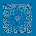 Domestic Mirage Blue Paisley Bandanna